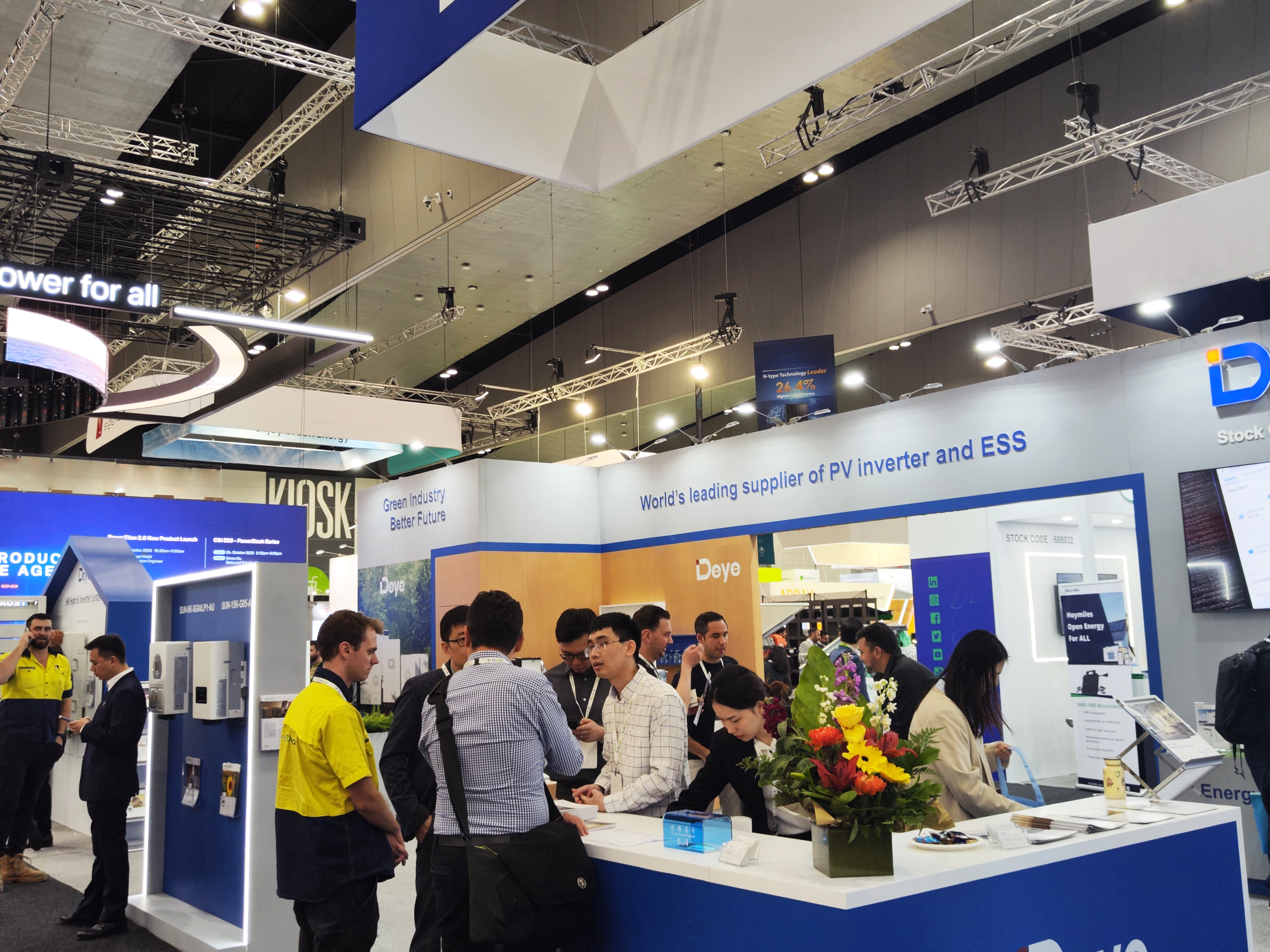 La vitrine de Deye à All-Energy Australia 2023: une vision pour le marché australien de l'énergie propre