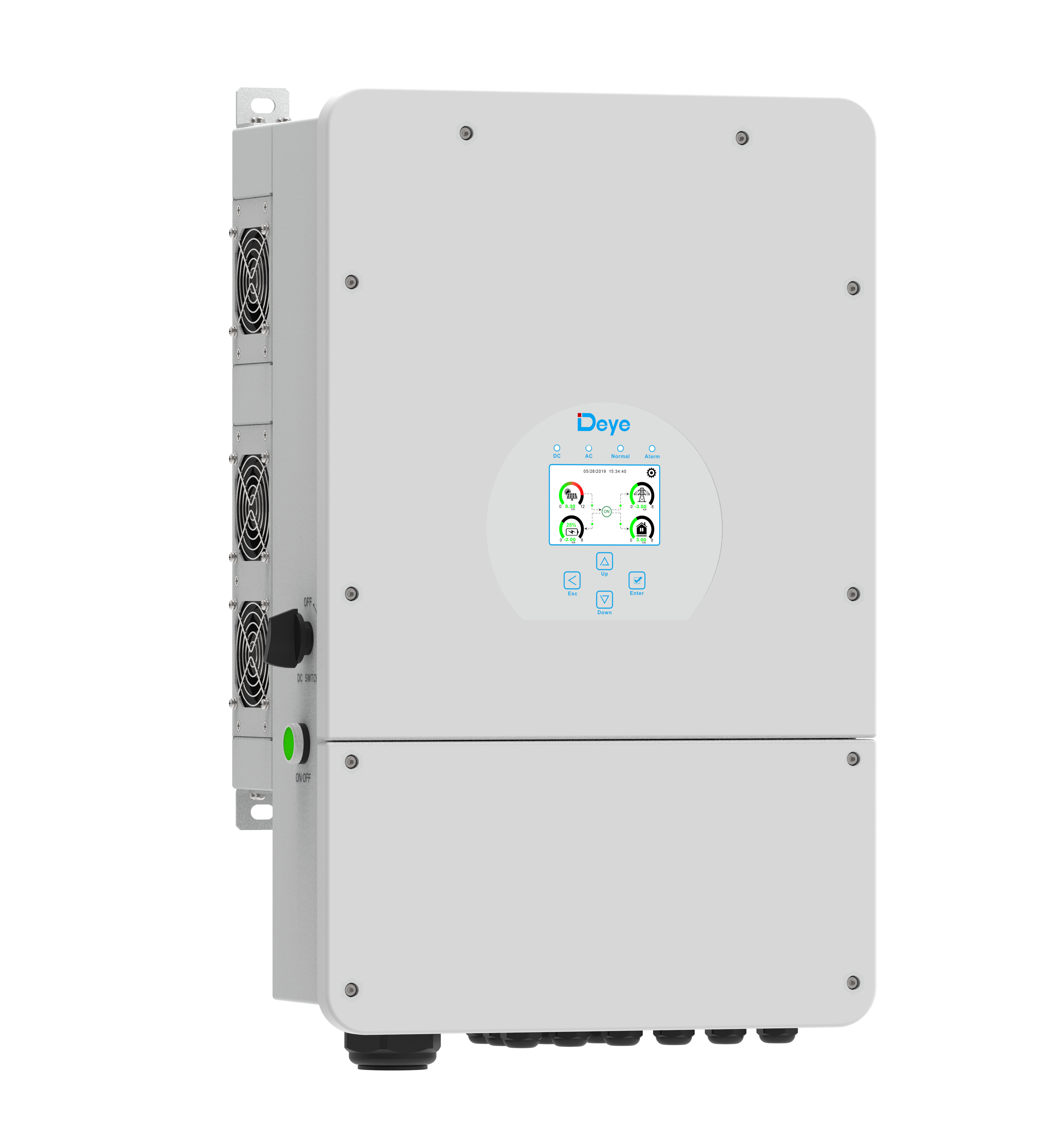 SUN-7.6/8/10/12K-SG02LP1-EU-AM2/AM3 | 7,6-12kW| Monophasé | 2MPPT | Onduleur Hybride