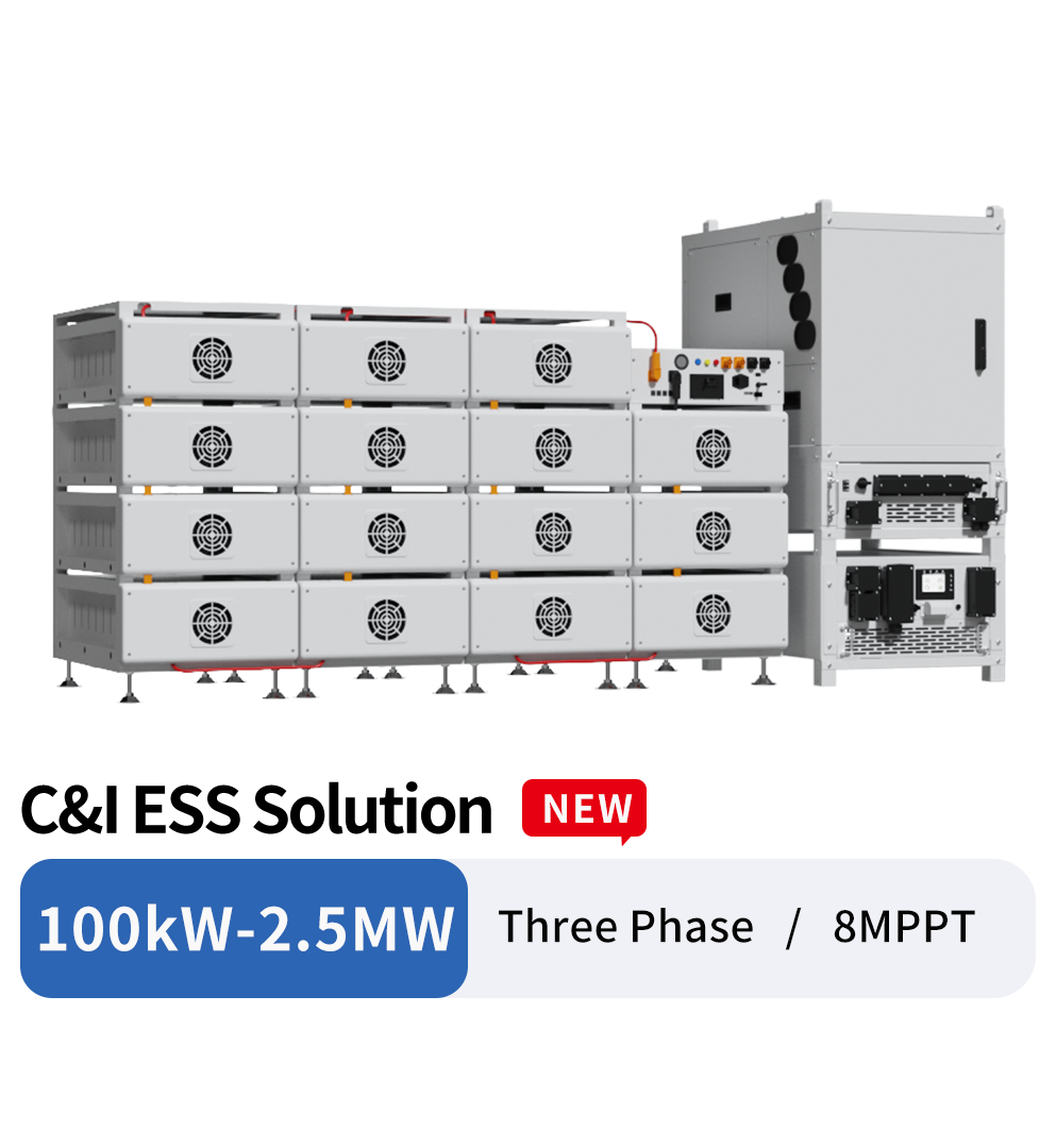 Solution 100KW-2,5 MW C&I ESS