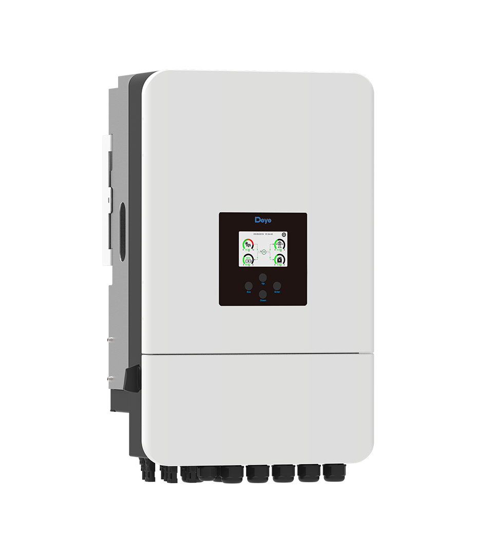 SUN-3.6/5/6/7/7.6/8K-SG05LP1-EU-SM2-P | 3.6-8KW | Monophasé | 2 MPPT | Onduleur hybride | Soutenir la batterie LV